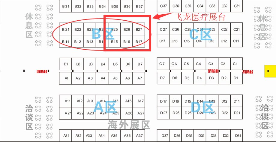飛龍醫(yī)療展臺(tái)